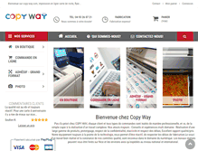 Tablet Screenshot of copy-way.com
